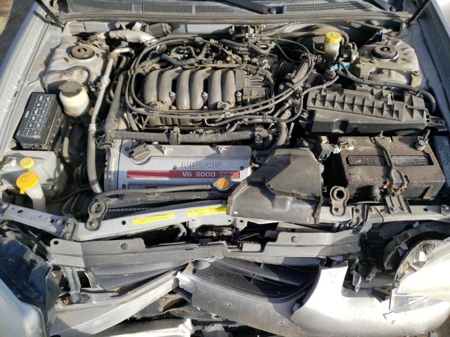 JN1CA31A91T314722 - 2001 NISSAN MAXIMA GXE SILVER photo 11