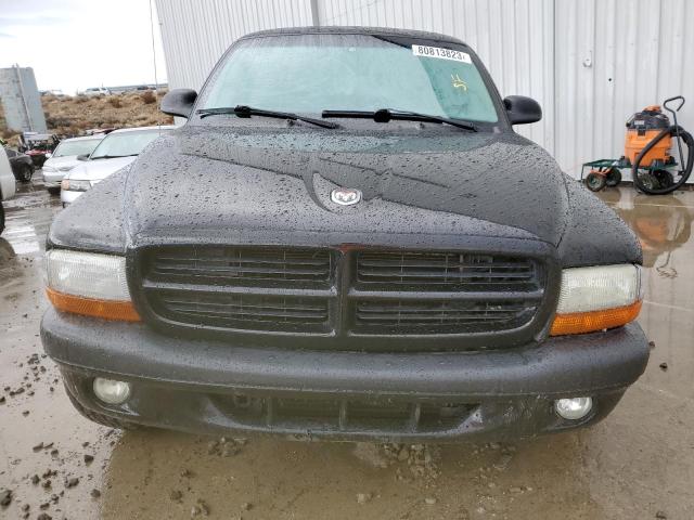 1B7GG22N21S268214 - 2001 DODGE DAKOTA BLACK photo 5