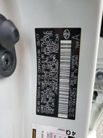 JTNKARJEXHJ548867 - 2017 TOYOTA COROLLA IM თეთრი ფოტო 13