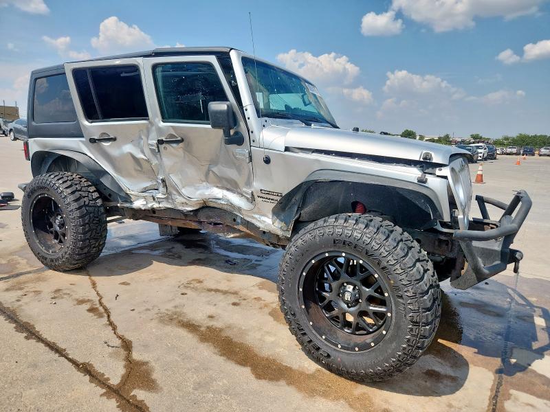 1J4BA3H14BL542220 - 2011 JEEP WRANGLER U SPORT 银色 照片 4