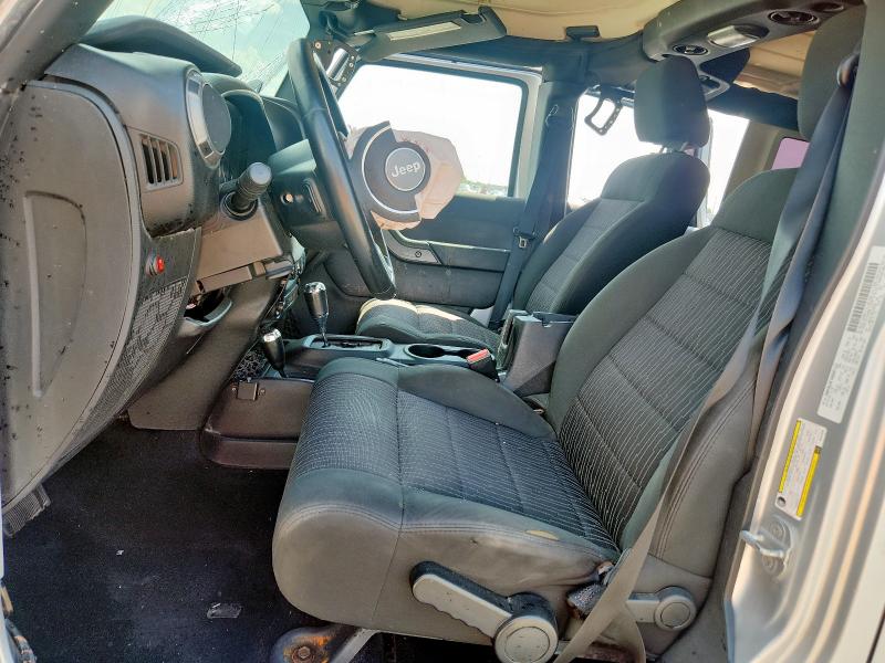 1J4BA3H14BL542220 - 2011 JEEP WRANGLER U SPORT 银色 照片 7