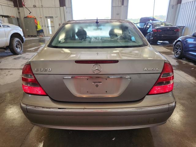 WDBUF82J25X175951 - 2005 MERCEDES-BENZ E 320 4MATIC TAN photo 6