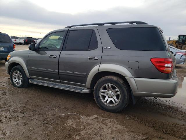 5TDBT44A64S228341 - 2004 TOYOTA SEQUOIA SR5 GRAY photo 2