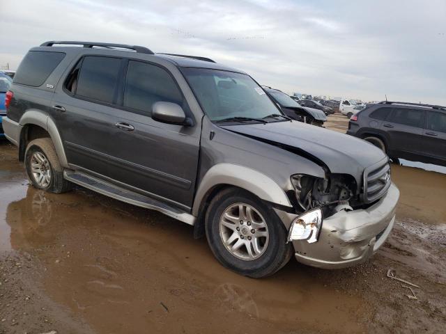 5TDBT44A64S228341 - 2004 TOYOTA SEQUOIA SR5 GRAY photo 4