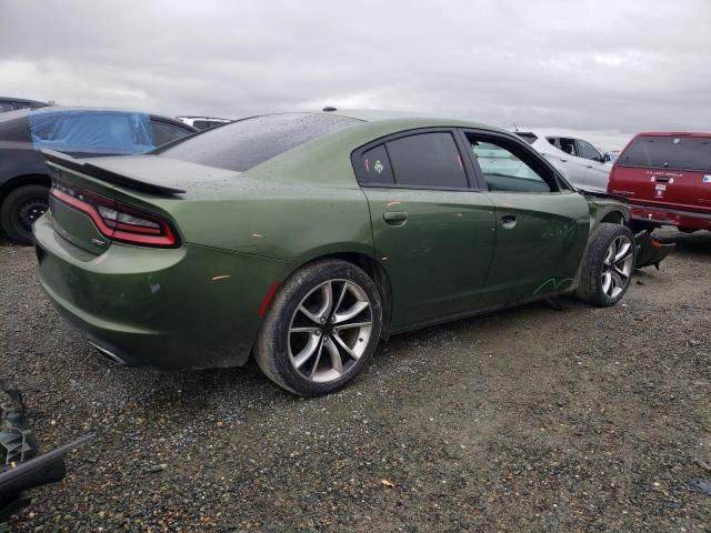 2C3CDXBG1JH187738 - 2018 DODGE CHARGER SXT GREEN photo 3