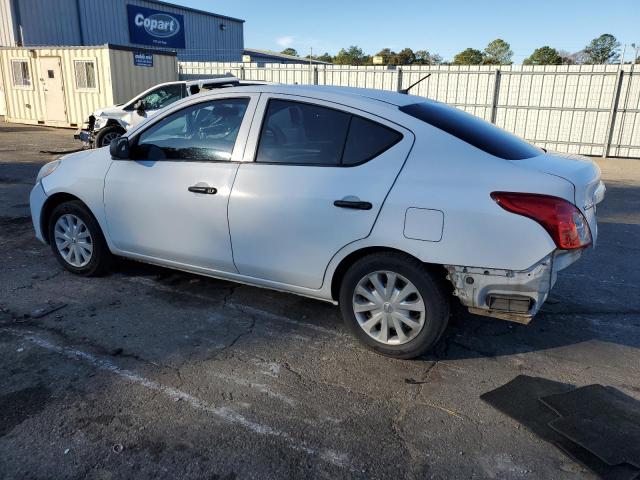 3N1CN7AP1EL815775 - 2014 NISSAN VERSA S WHITE photo 2