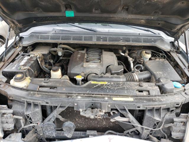 1N6AA06B44N591675 - 2004 NISSAN TITAN XE BLUE photo 11