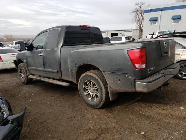 1N6AA06B44N591675 - 2004 NISSAN TITAN XE BLUE photo 2