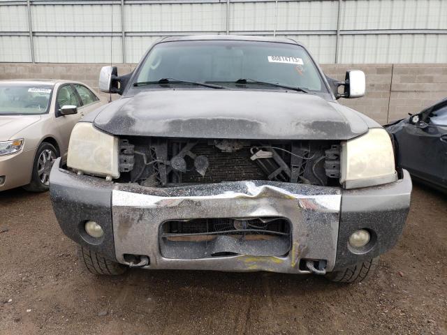 1N6AA06B44N591675 - 2004 NISSAN TITAN XE BLUE photo 5