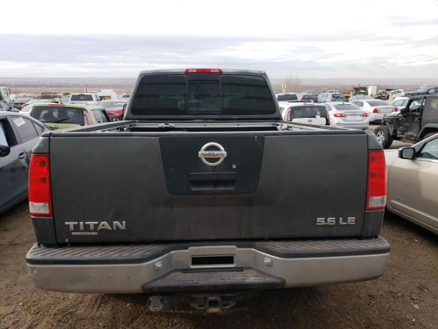 1N6AA06B44N591675 - 2004 NISSAN TITAN XE BLUE photo 6