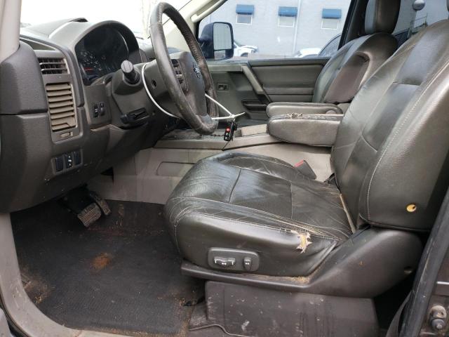 1N6AA06B44N591675 - 2004 NISSAN TITAN XE BLUE photo 7