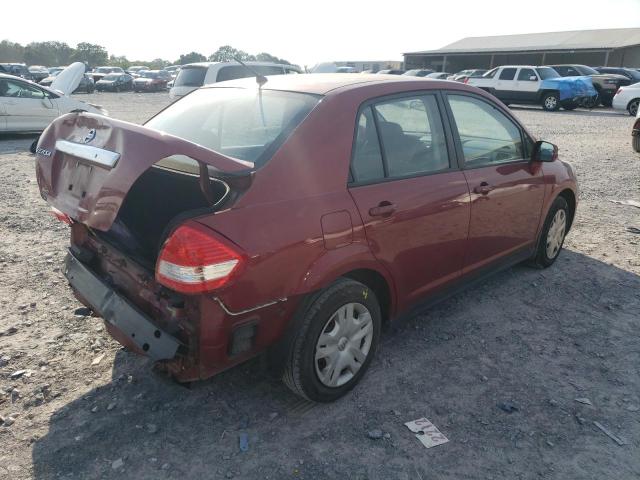 3N1BC1AP7BL367620 - 2011 NISSAN VERSA S RED photo 3