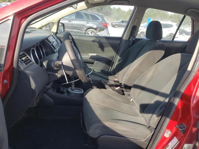 3N1BC1AP7BL367620 - 2011 NISSAN VERSA S RED photo 7