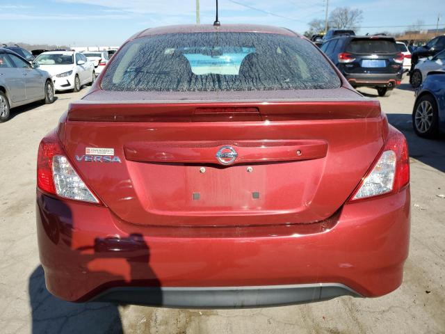 3N1CN7AP7HL840345 - 2017 NISSAN VERSA S BURGUNDY photo 6