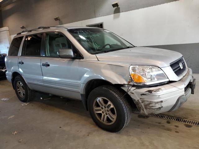 2HKYF18404H568076 - 2004 HONDA PILOT EX SILVER photo 4