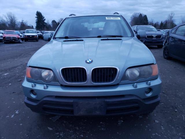 5UXFA53552LP39229 - 2002 BMW X5 3.0I GRAY photo 5