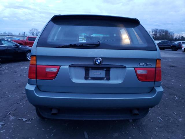 5UXFA53552LP39229 - 2002 BMW X5 3.0I GRAY photo 6