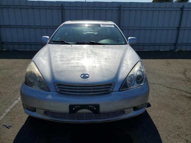 JTHBA30G255141889 - 2005 LEXUS ES 330 SILVER photo 5