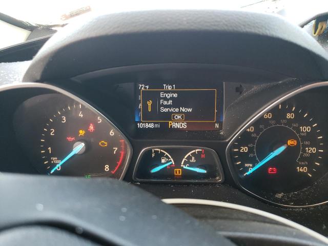 1FMCU9GD6JUD29225 - 2018 FORD ESCAPE SE GRAY photo 9