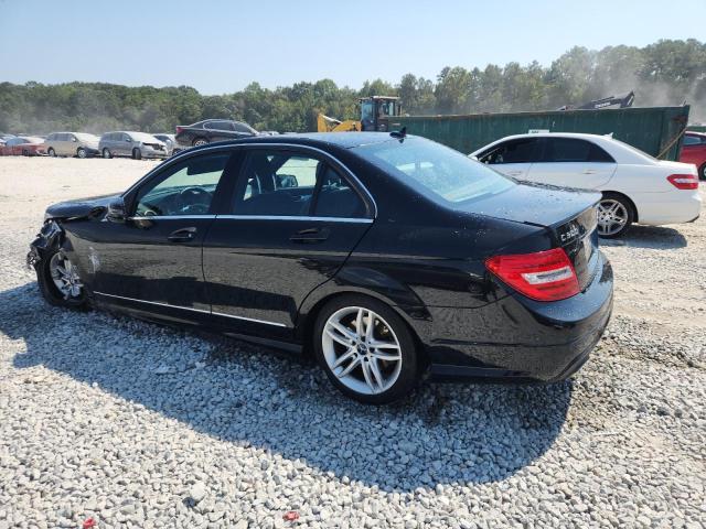 WDDGF8AB0DR286578 - 2013 MERCEDES-BENZ C 300 4MATIC BLACK photo 2