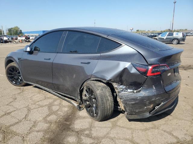 5YJYGDEE8MF138869 - 2021 TESLA MODEL Y Gris foto 2