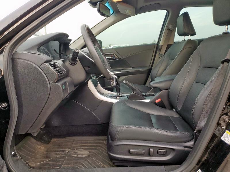 1HGCR2F84DA065379 - 2013 HONDA ACCORD EXL BLACK photo 7