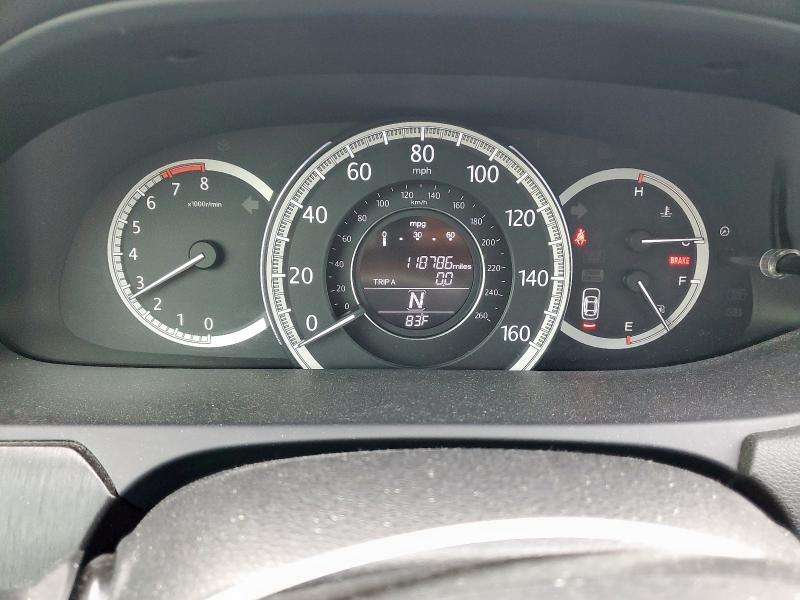 1HGCR2F84DA065379 - 2013 HONDA ACCORD EXL BLACK photo 9