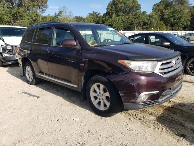 5TDBK3EH3DS201753 - 2013 TOYOTA HIGHLANDER BASE Kastanienbraun Foto 4