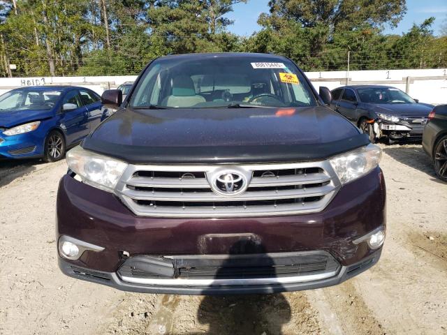 5TDBK3EH3DS201753 - 2013 TOYOTA HIGHLANDER BASE Kastanienbraun Foto 5