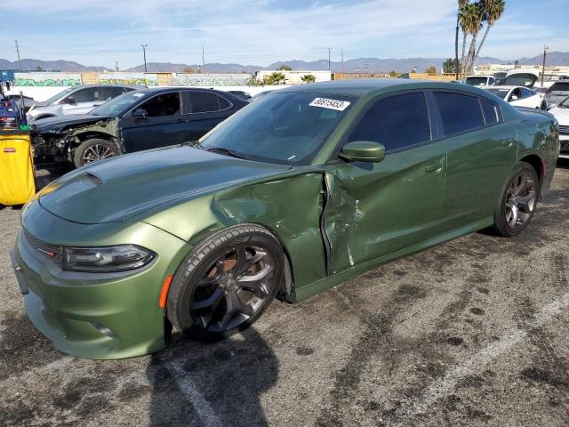 2C3CDXHG1JH272537 - 2018 DODGE CHARGER SXT PLUS GREEN photo 1