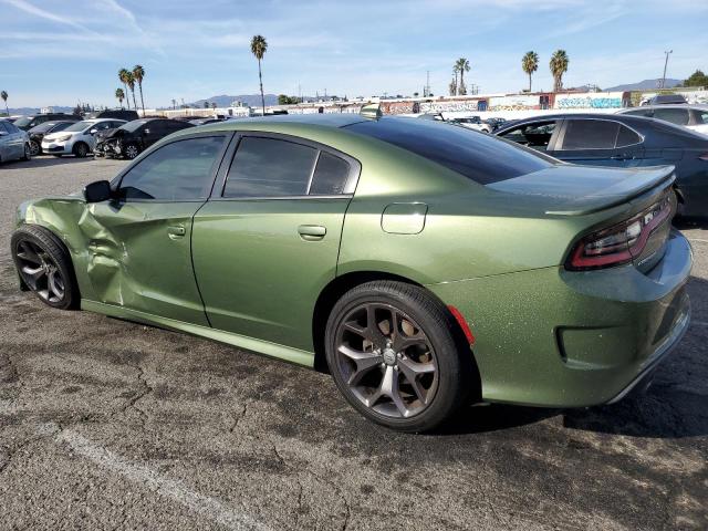 2C3CDXHG1JH272537 - 2018 DODGE CHARGER SXT PLUS GREEN photo 2