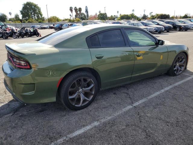 2C3CDXHG1JH272537 - 2018 DODGE CHARGER SXT PLUS GREEN photo 3