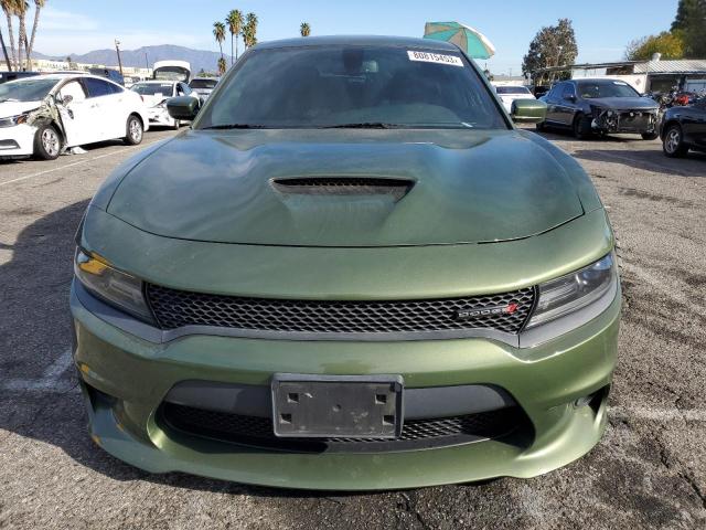 2C3CDXHG1JH272537 - 2018 DODGE CHARGER SXT PLUS GREEN photo 5