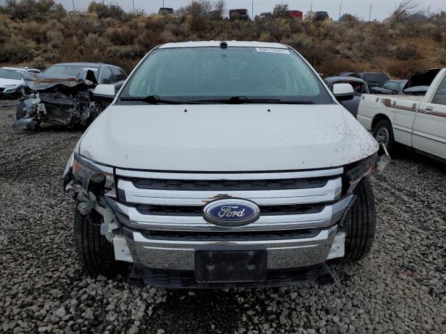 2FMDK4KC8DBB54546 - 2013 FORD EDGE LIMITED WHITE photo 5