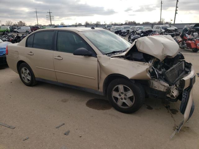 1G1ZT54845F246008 - 2005 CHEVROLET MALIBU LS GOLD photo 4