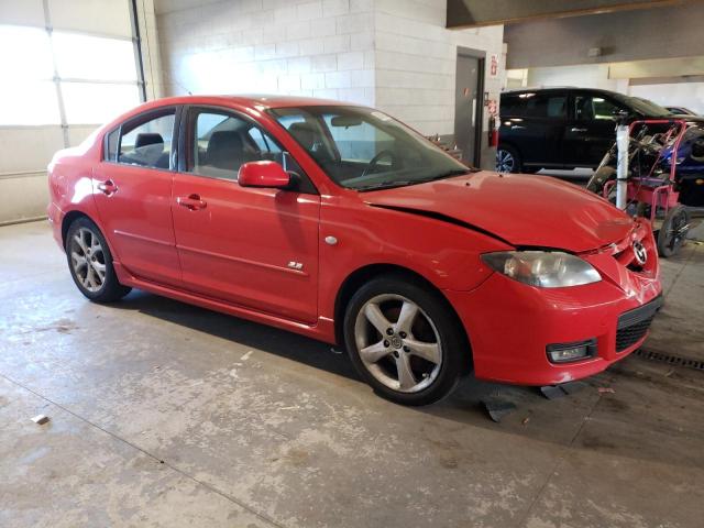 JM1BK323371625184 - 2007 MAZDA 3 S RED photo 4