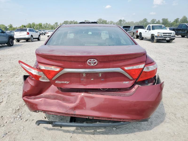 4T1BF1FK5GU604941 - 2016 TOYOTA CAMRY LE RED photo 6