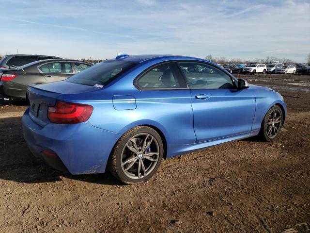 WBA1J9C51GV371594 - 2016 BMW M235XI BLUE photo 3