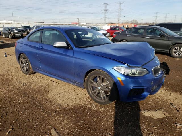 WBA1J9C51GV371594 - 2016 BMW M235XI BLUE photo 4