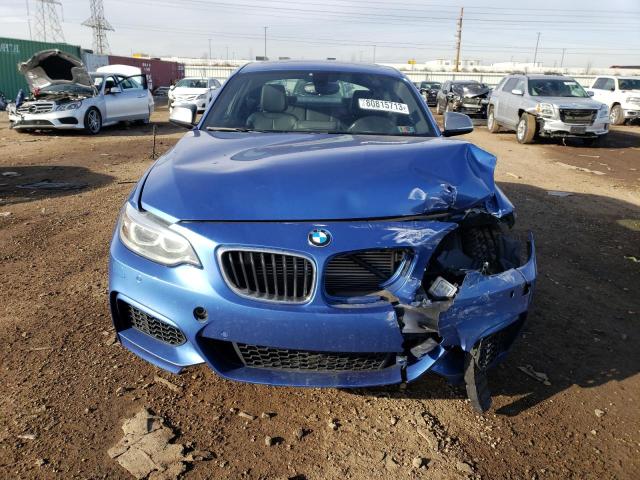 WBA1J9C51GV371594 - 2016 BMW M235XI BLUE photo 5