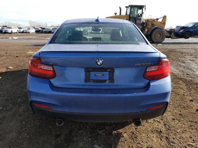 WBA1J9C51GV371594 - 2016 BMW M235XI BLUE photo 6