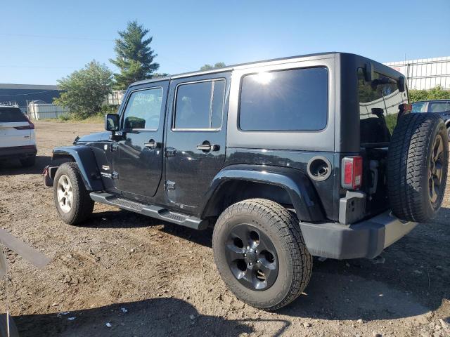 1C4BJWEG4DL691472 - 2013 JEEP WRANGLER U SAHARA 黑色 照片 2