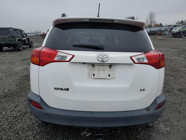 2T3ZFREV2EW094027 - 2014 TOYOTA RAV4 LE WHITE photo 6