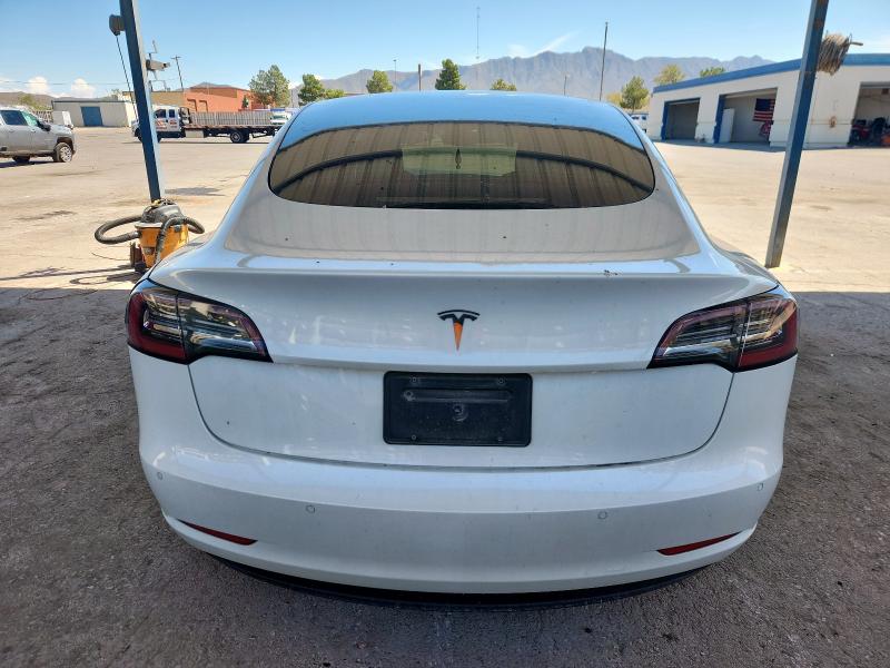 5YJ3E1EA5MF938945 - 2021 TESLA MODEL 3 WHITE photo 6