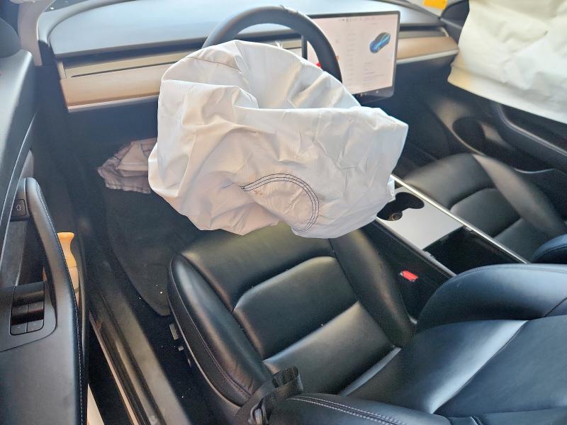 5YJ3E1EA5MF938945 - 2021 TESLA MODEL 3 WHITE photo 8