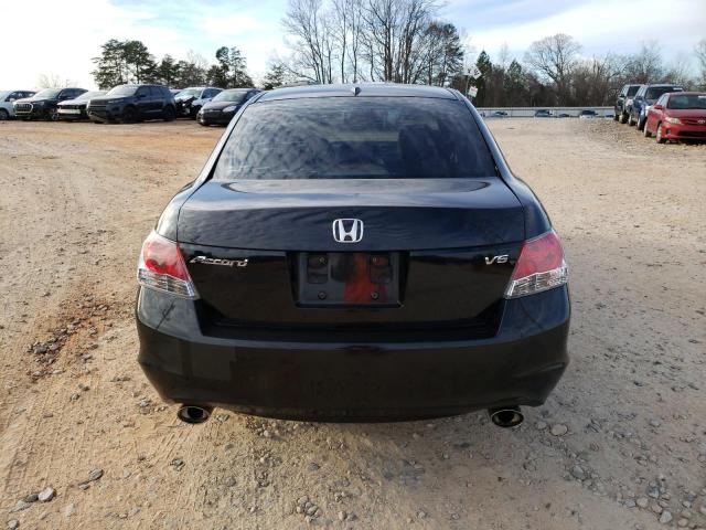 1HGCP36828A080867 - 2008 HONDA ACCORD EXL BLACK photo 6