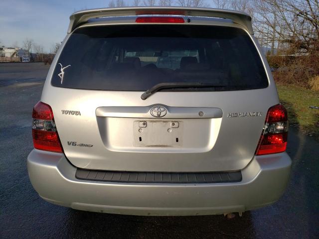 JTEHP21A070187702 - 2007 TOYOTA HIGHLANDER SPORT SILVER photo 6