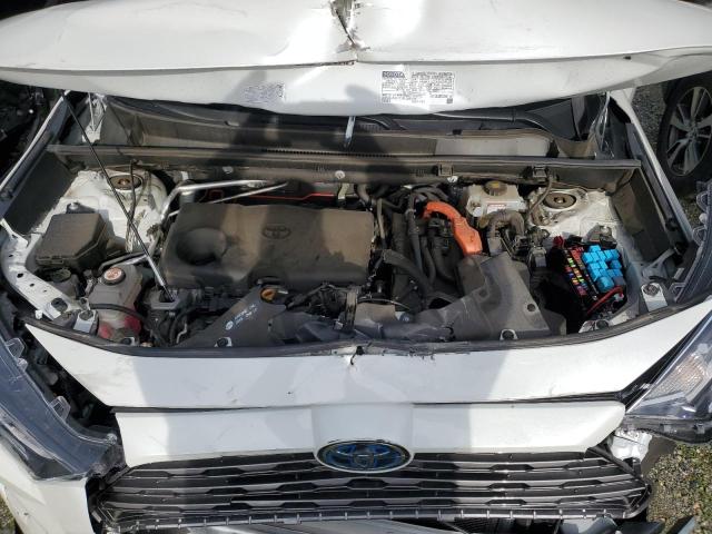 2T3EWRFV8LW076884 - 2020 TOYOTA RAV4 XSE WHITE photo 12