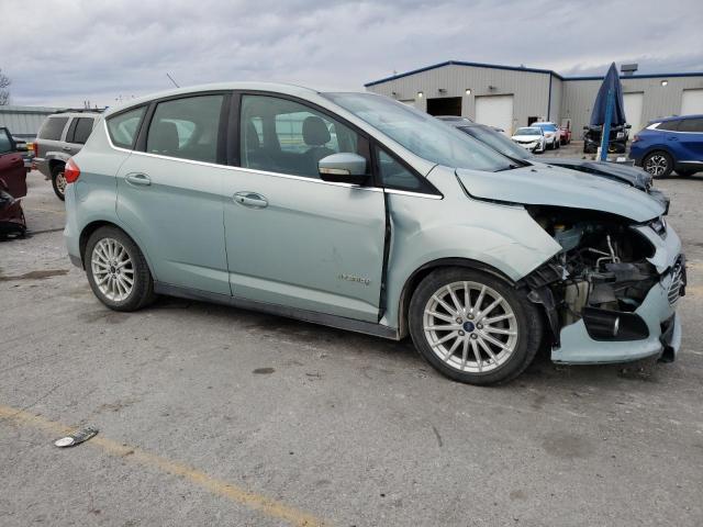 1FADP5BU1DL537268 - 2013 FORD C-MAX SEL BLUE photo 4