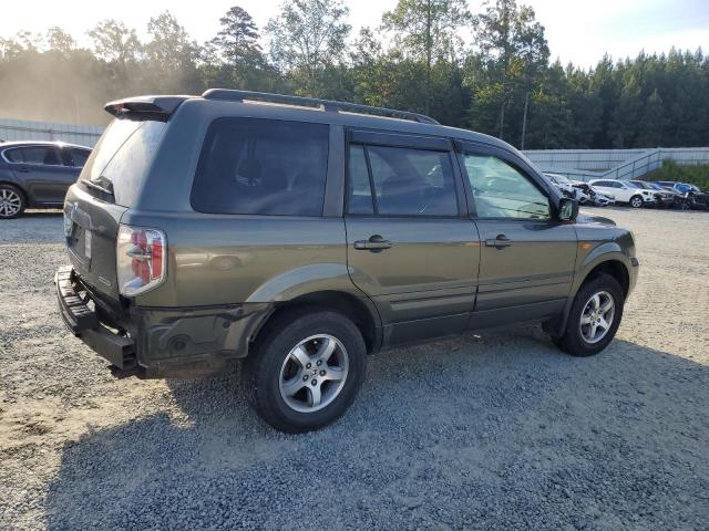 5FNYF18446B017294 - 2006 HONDA PILOT EX GREEN photo 3